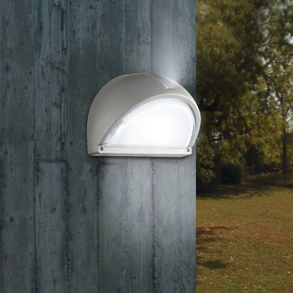 Onja Outdoor IP44 Wall Light in White
