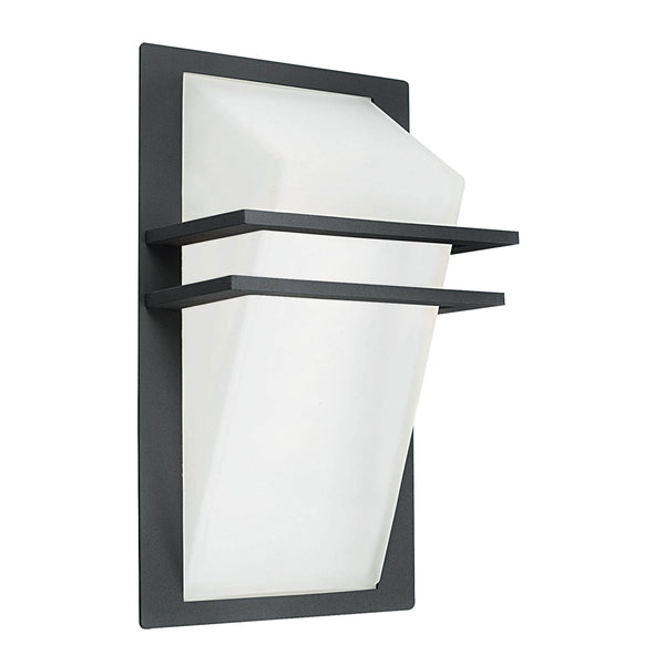 Park IP44 Exterior Wall Light in Anthracite