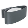 Chinoa IP54 Exterior LED Wall Light in Anthracite