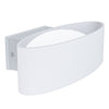 Chinoa IP54 Exterior LED Wall Light in White