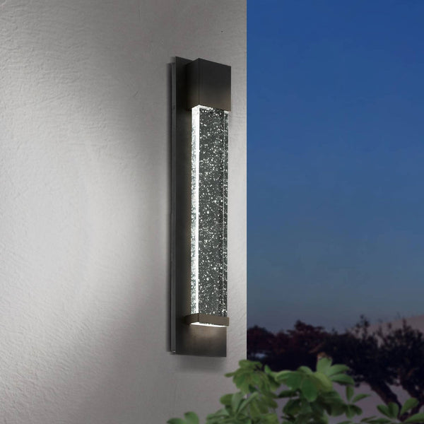 Villagrazia 400 LED Outdoor Wall Light with Bubbled Glass