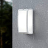 Camarda LED IP54 Exterior Wall Light in White