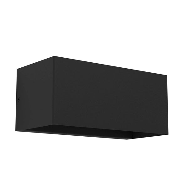 Lesmo LED IP44 Exterior Wall Light in Black