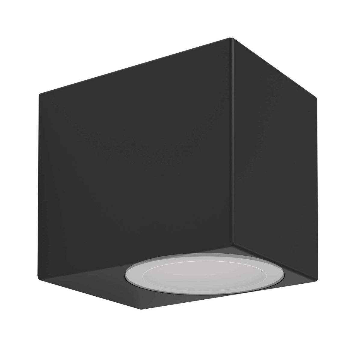 Jabaga IP44 Exterior GU10 Down Wall Light in Black