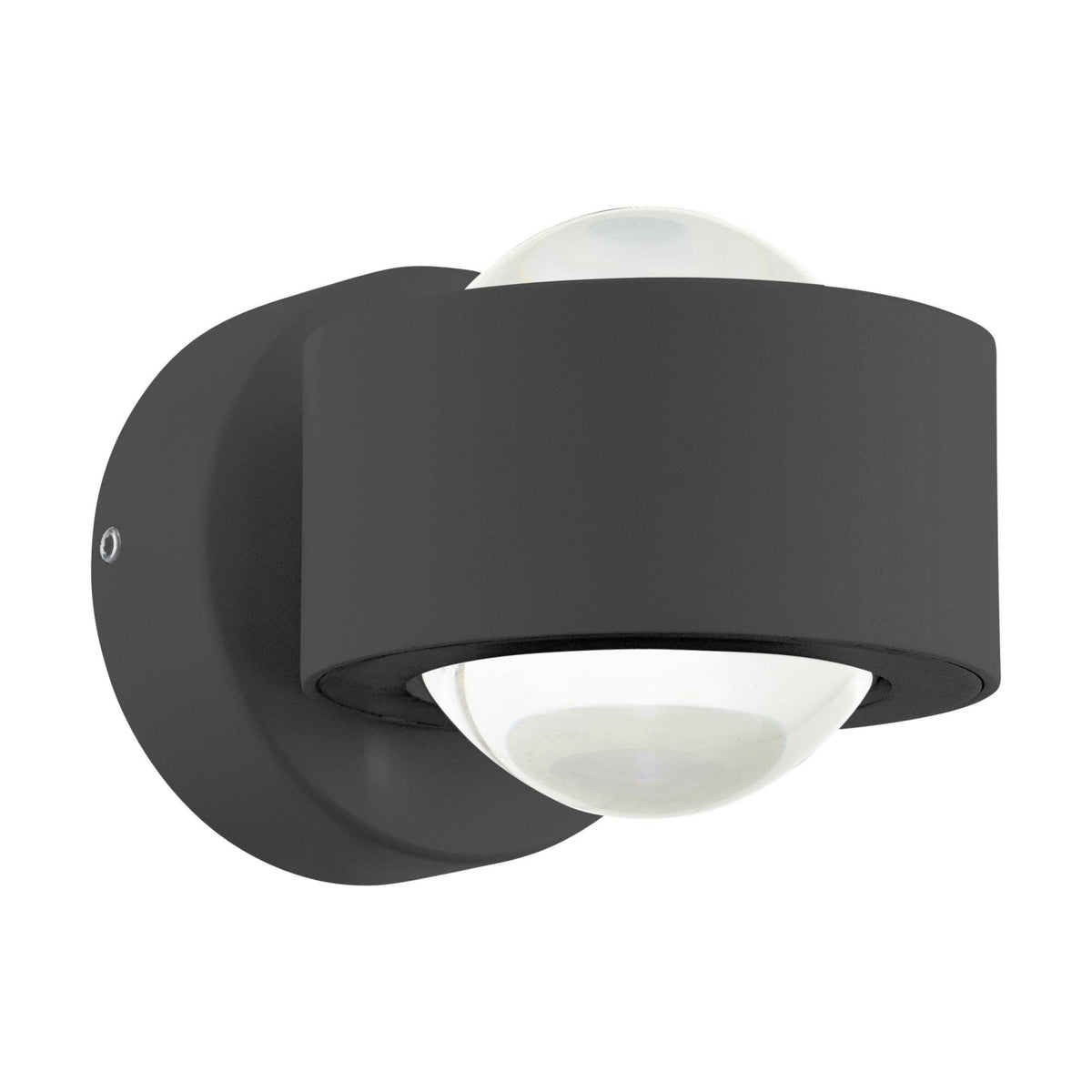 Treviolo IP44 Exterior LED Wall Light in Anthracite