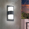 Cistierna IP44 Exterior Wall Light in Anthracite
