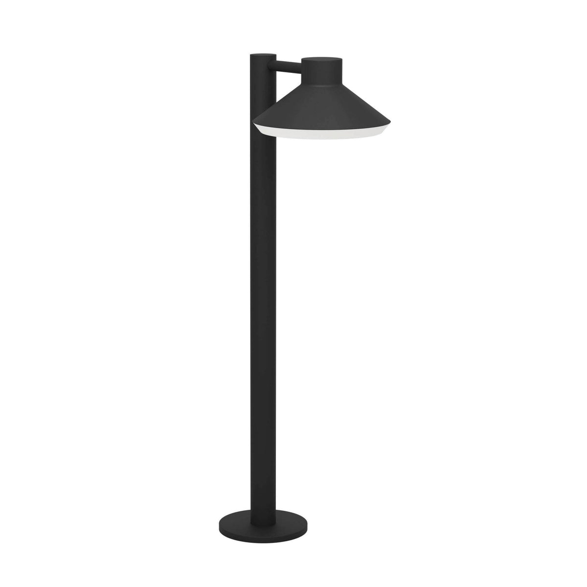 Ninnarella IP44 Exterior GU10 Pedestal Light in Black & White