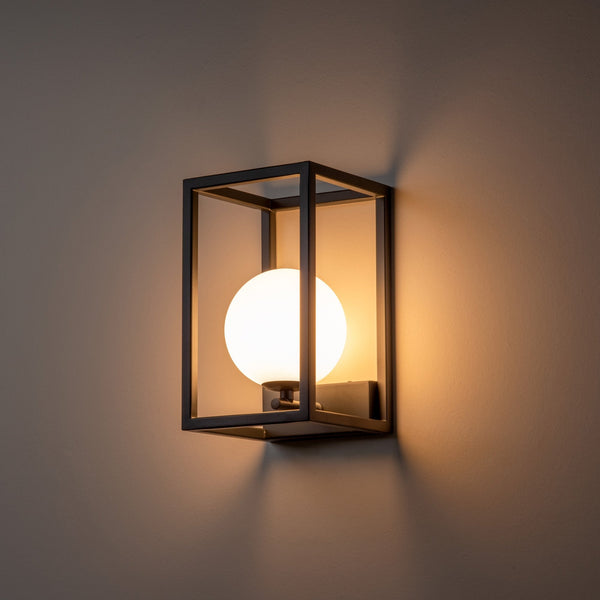 Davenport G9 Outdoor IP44 Wall Light in Charcoal