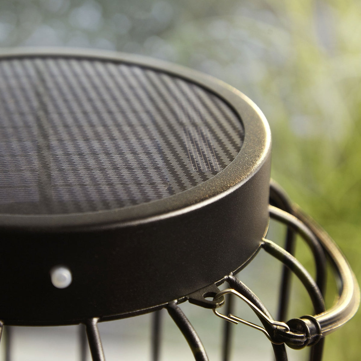 Tropic IP44 Exterior LED Solar Powered Table Lamp in Black