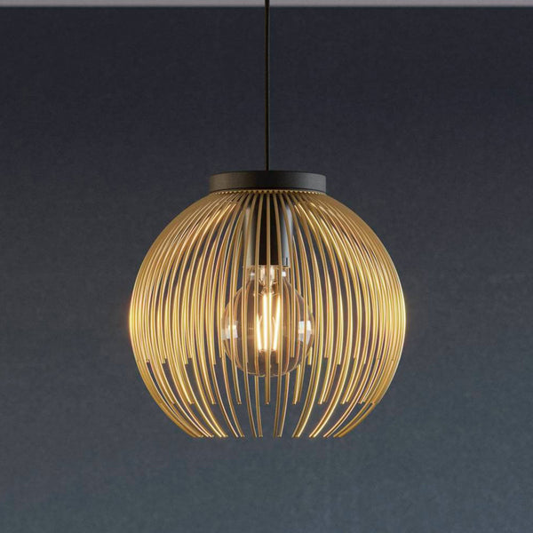 Venezuela Single Pendant in Black and Gold