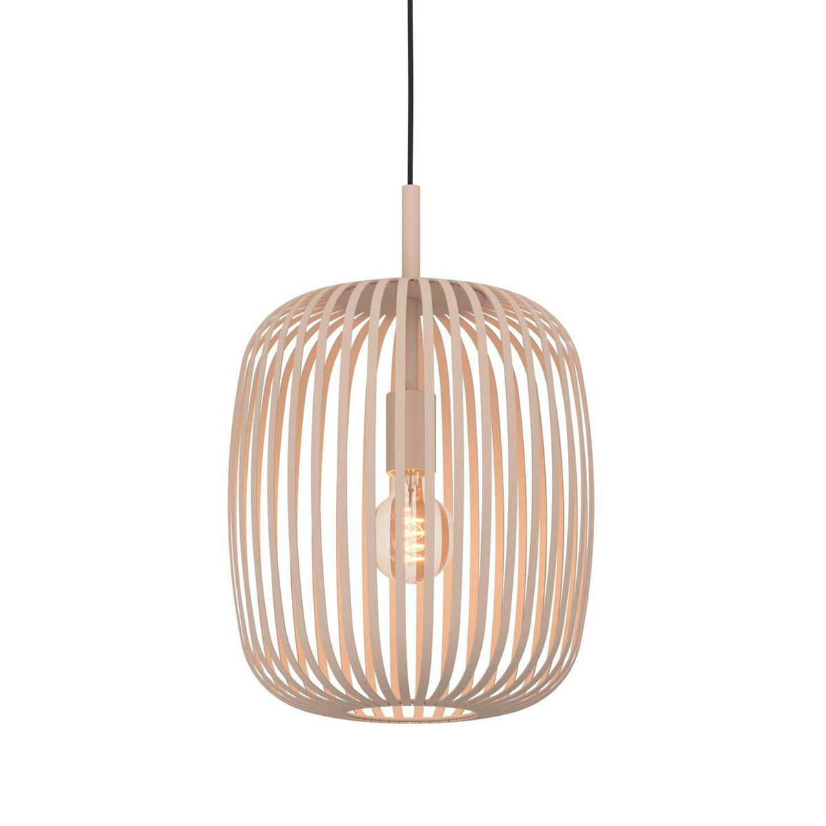 Romazzina Single Steel Pendant in a Sandy Finish