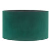 Akavia 35cm Velvet Drum Shade In Green