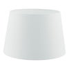Cezanne 35cm Faux Silk Tapered Drum Shade In Ivory