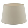 Cezanne 35cm Faux Silk Tapered Drum Shade In Ecru