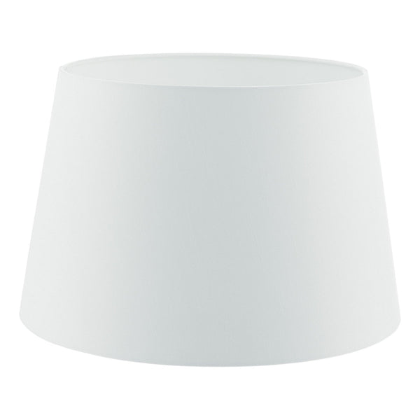 Cezanne 45cm Faux Silk Tapered Drum Shade In Ivory