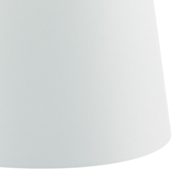 Cezanne 45cm Faux Silk Tapered Drum Shade In Ivory