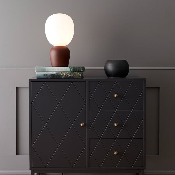 Buddy Table Lamp in Rust