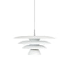Da Vinci 430mm Single Metal Pendant in White