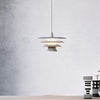 Da Vinci 300mm Single Metal Pendant in Oxide Grey