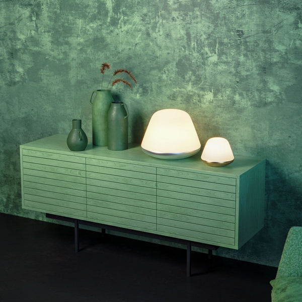 Bloom Large Dimmable Table Lamp In Brass