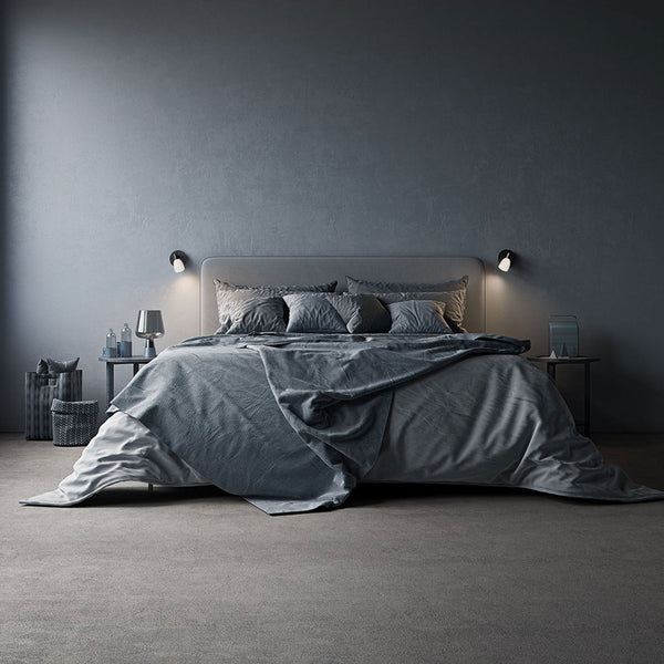 Cut Switched Wall Lamp In Black With Opal Shade