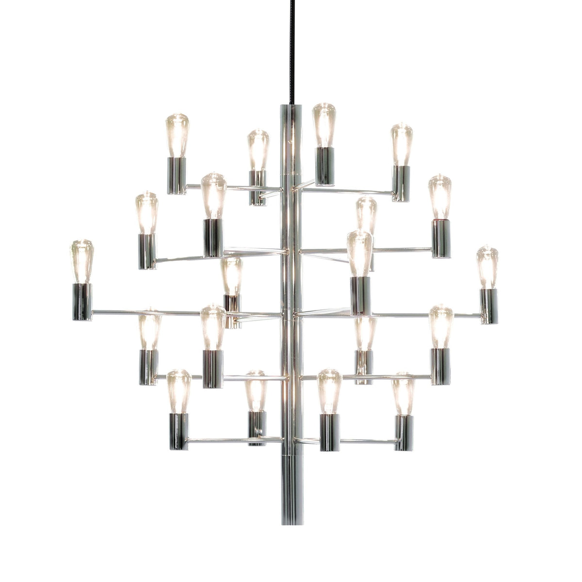 Manola Krona 20 Light Pendant In Chrome