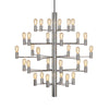 Manola Krona 30 Light Pendant In Chrome