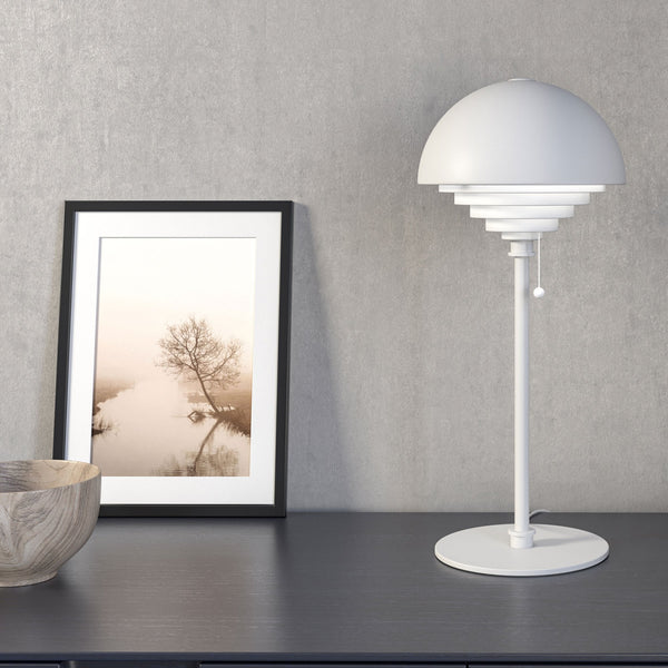 Motown Table Lamp in Matt Black