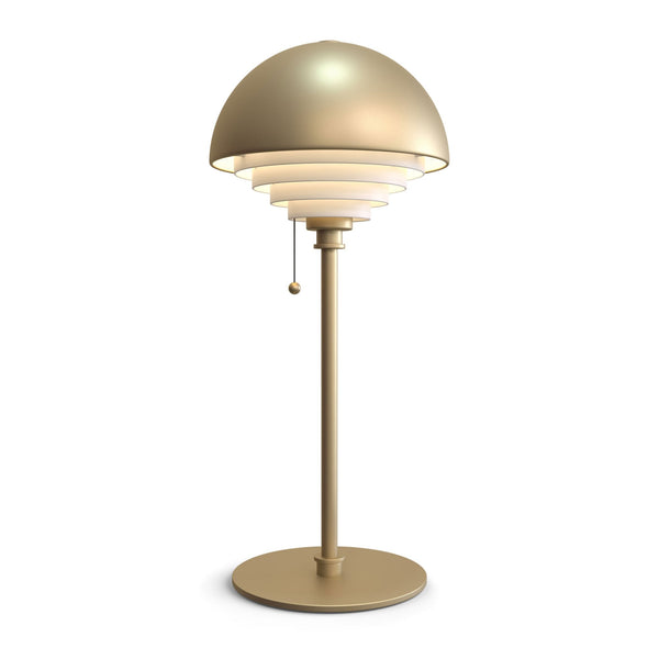 Motown Table Lamp in Satin Brass