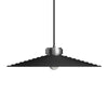 Sound Large Pendant in Matt Black