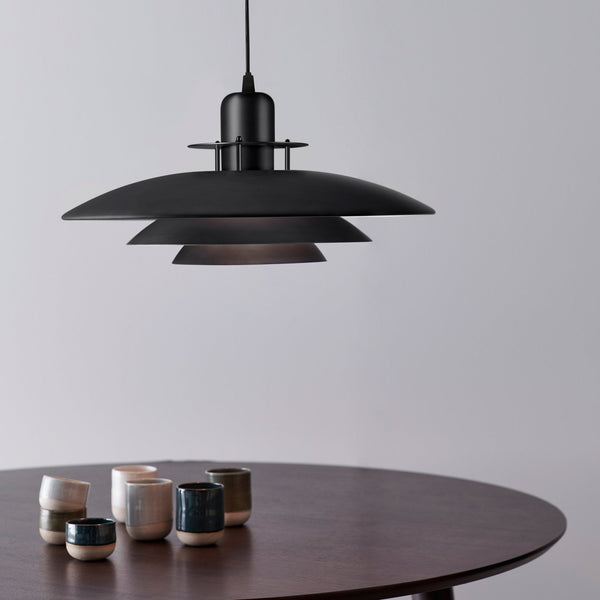 Primus I 430mm Pendant Light in Black