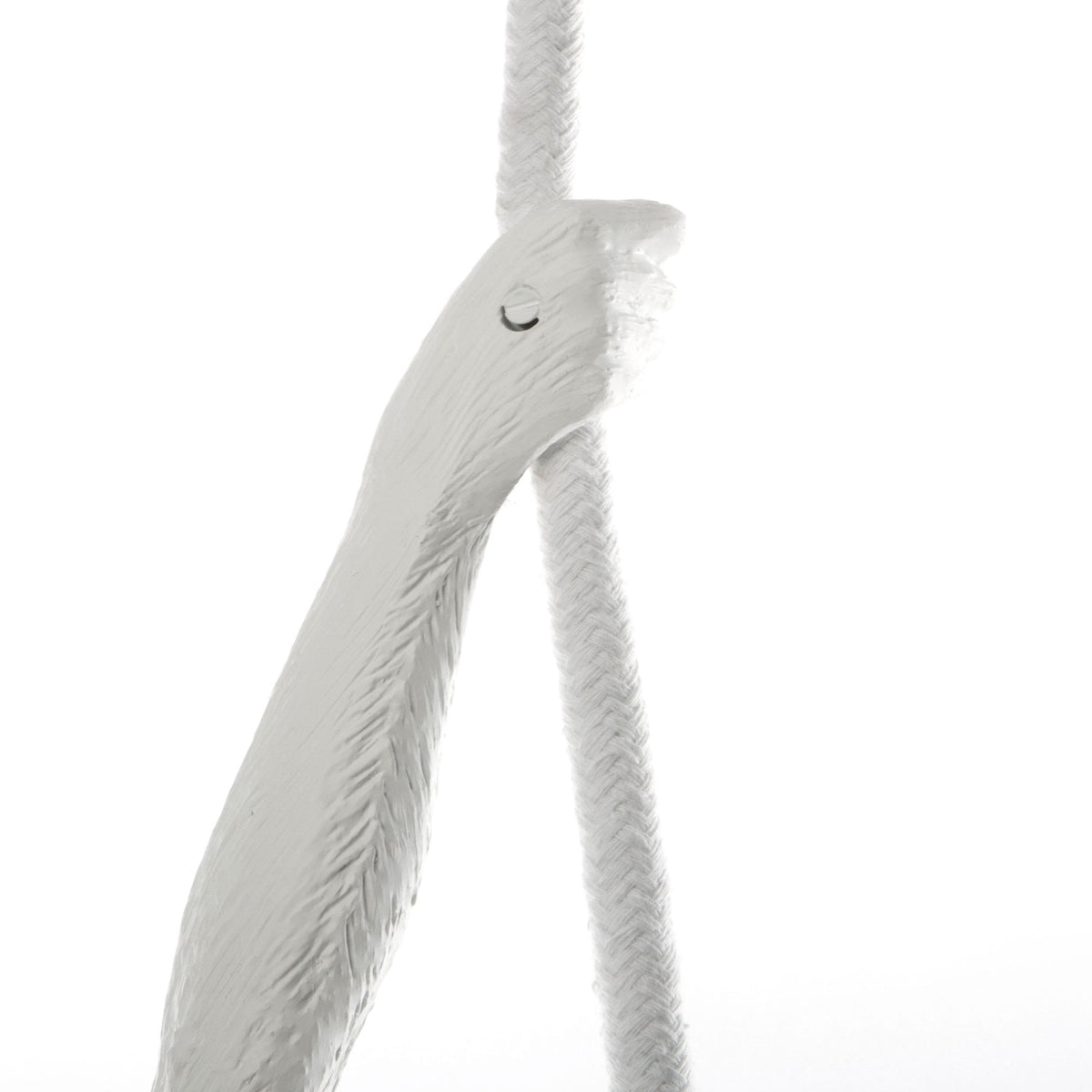 Monkey Indoor Ceiling Light with Rope Edition in White
