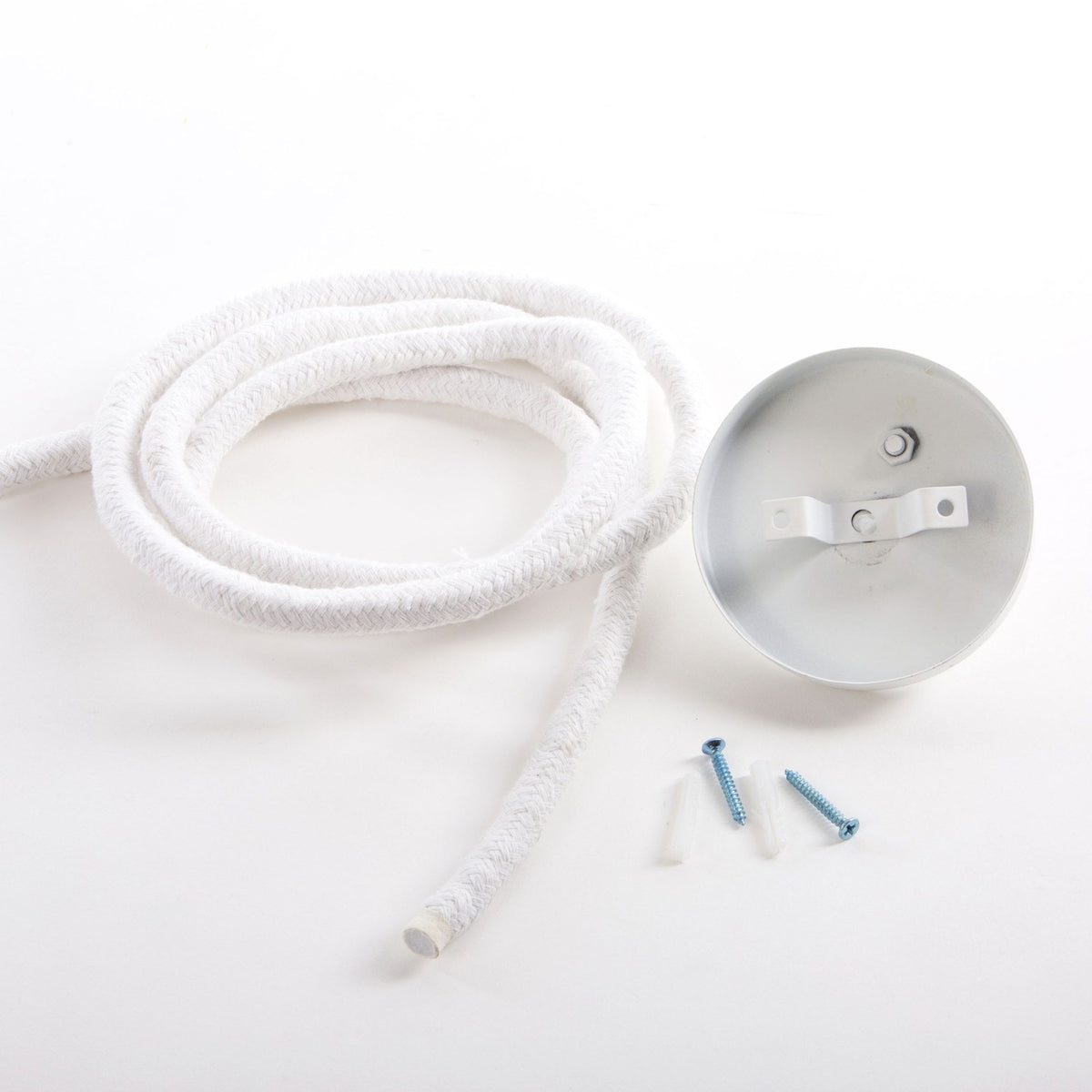 Monkey Indoor Ceiling Light with Rope Edition in White