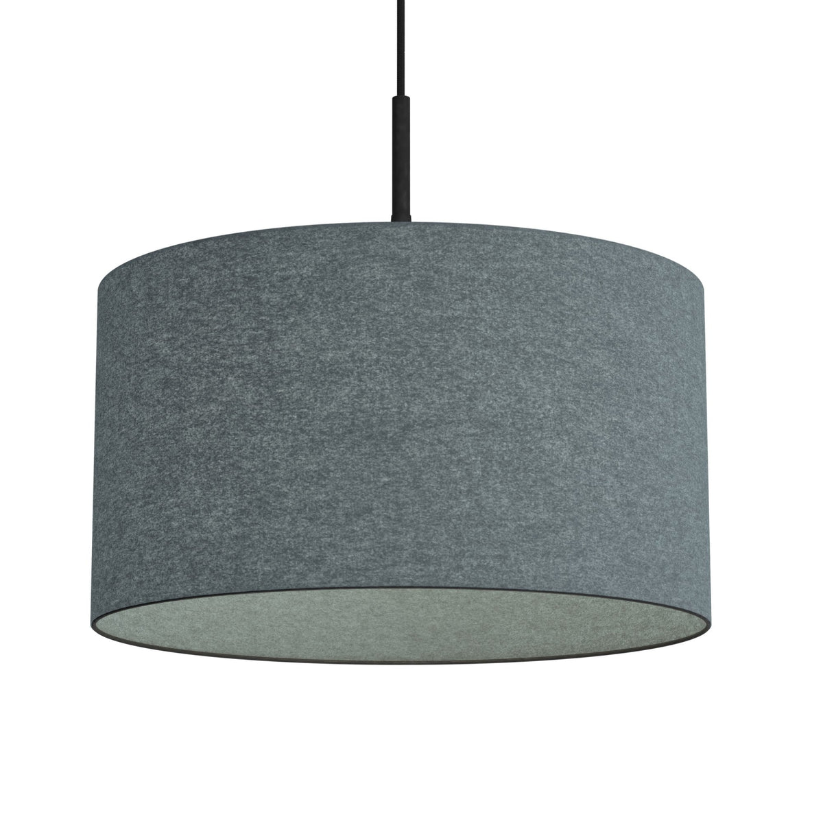 Soft Wool 400mm Pendant In Blue