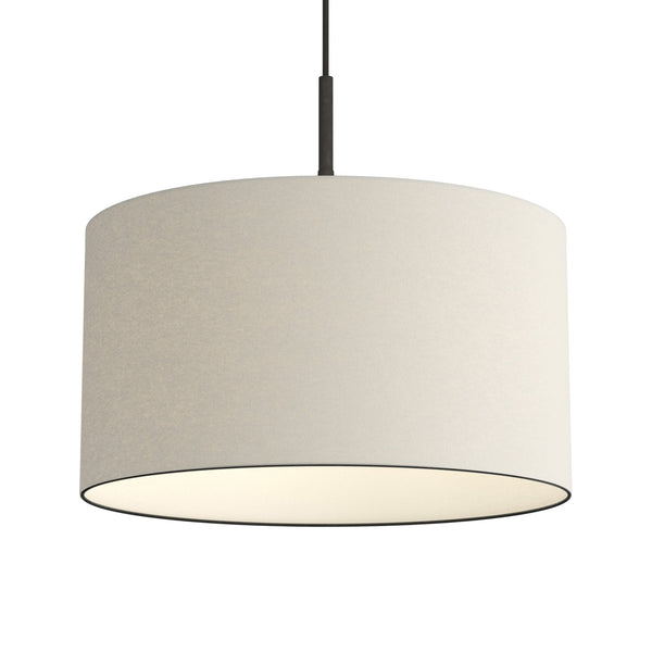 Soft Wool 400mm Pendant In Natural White