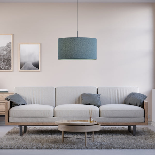 Soft Wool 570mm Pendant In Blue