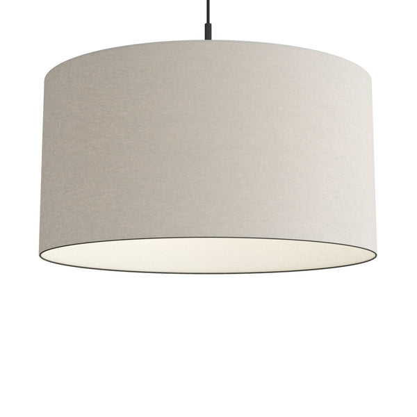 Soft Wool 570mm Pendant In Natural White
