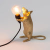 Mouse Lamp Standing Edition in Gold
