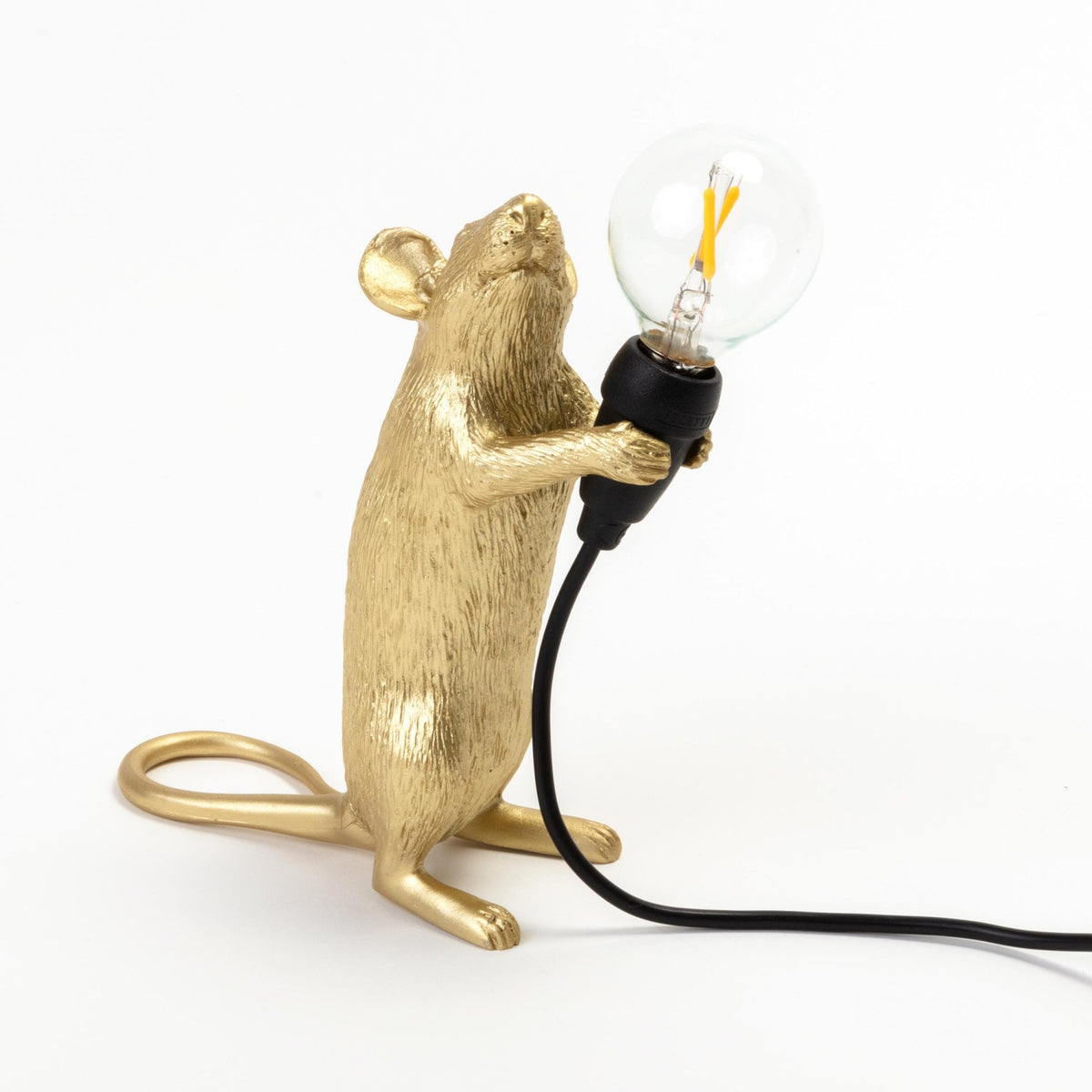 Mouse Lamp Standing Edition in Gold