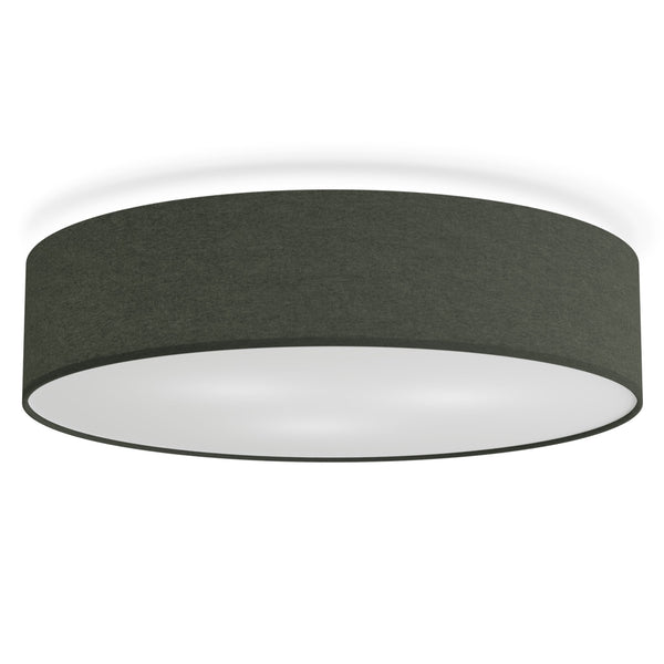 Soft Wool 500mm Ceiling Light In Green