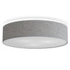 Soft Wool 500mm Ceiling Light In Grey