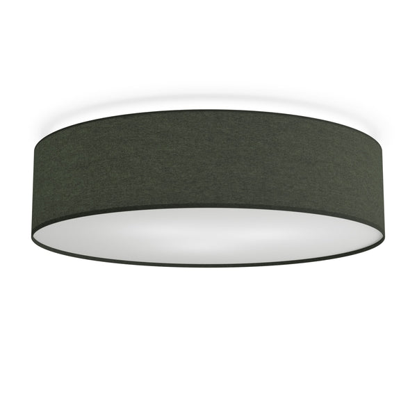 Soft Wool 600mm Ceiling Light In Green