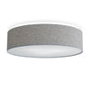 Soft Wool 600mm Ceiling Light In Grey