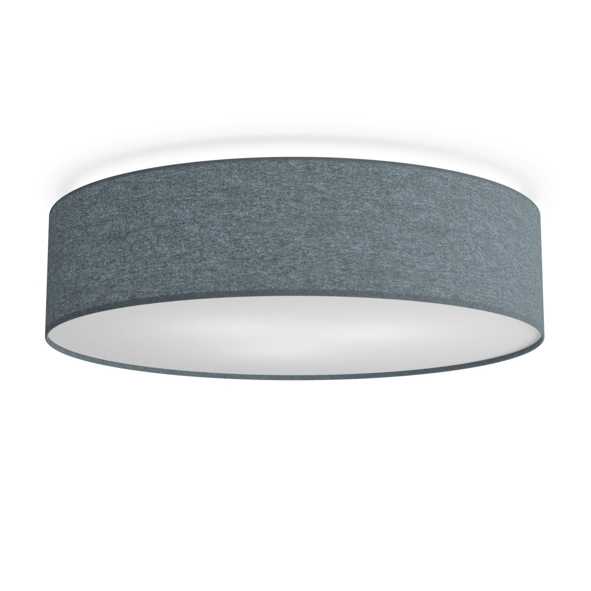Soft Wool 600mm Ceiling Light In Blue
