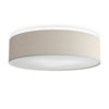 Soft Wool 600mm Ceiling Light In Natural White