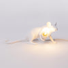 Mouse Lamp Lie Down Edition in White