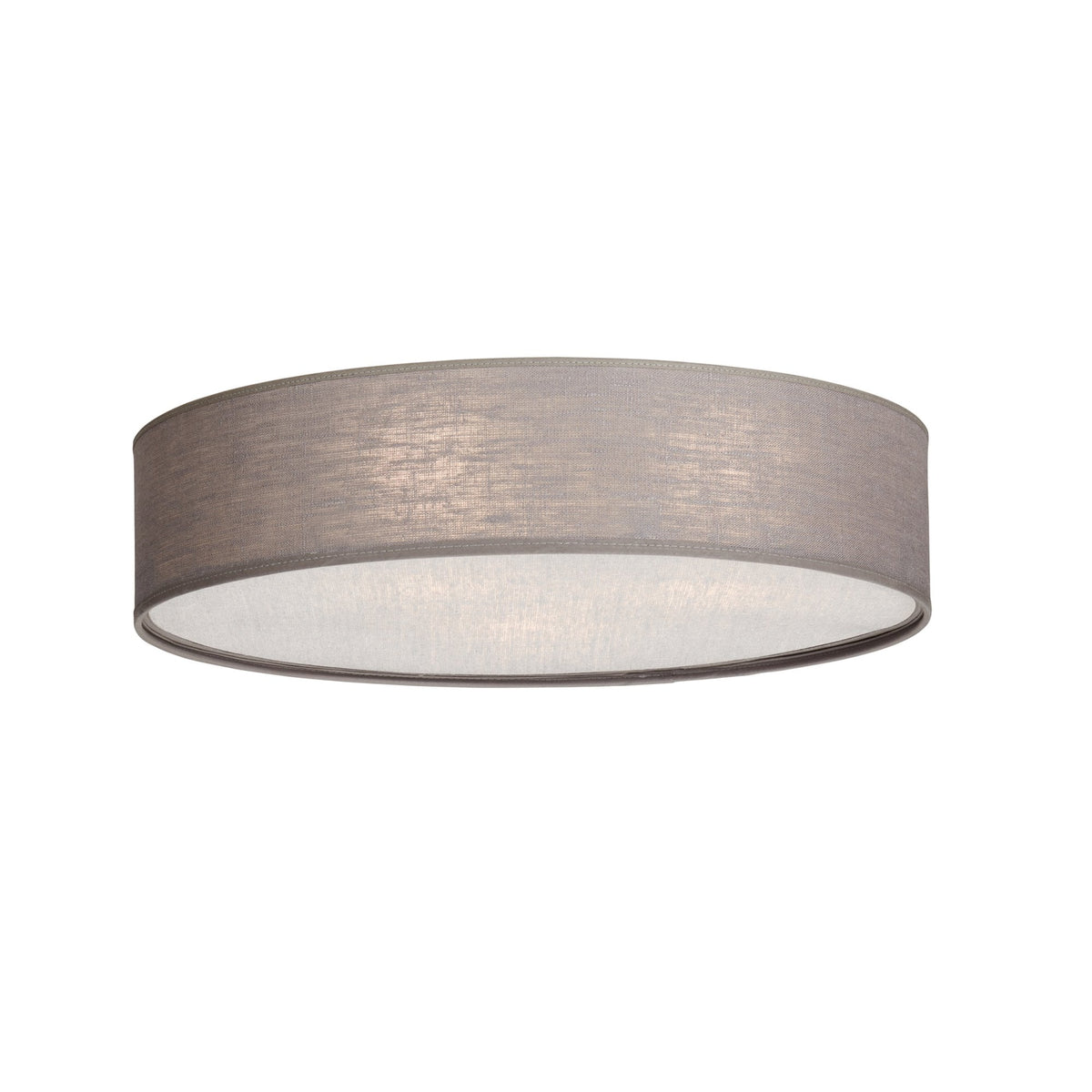 Soft Linen 440mm Ceiling Light In Grey