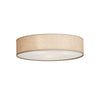 Soft Linen 500mm Ceiling Light In Natural Linen