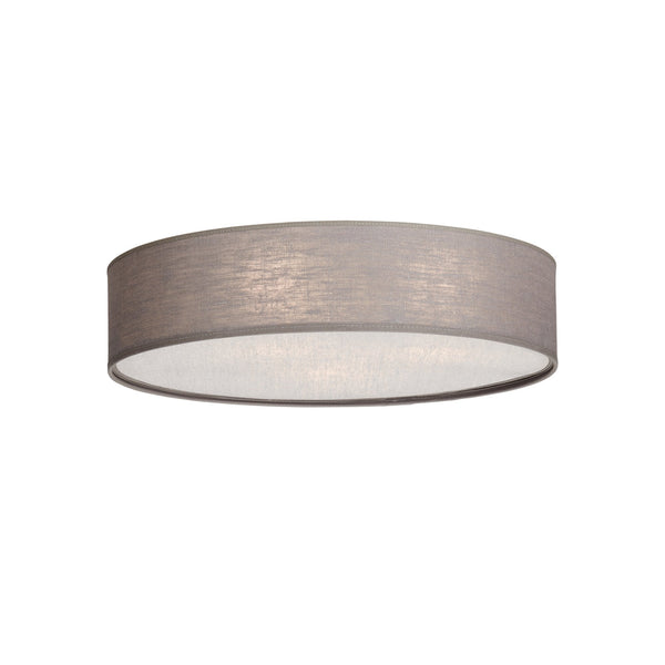 Soft Linen 500mm Ceiling Light In Grey