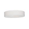 Soft Linen 600mm Ceiling Light In white